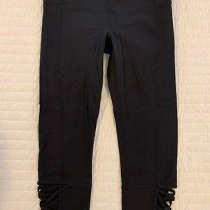 Athleta Black Crop Leggings